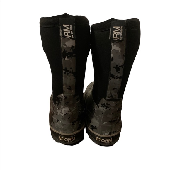 Boys Storm By Cougar Camo Rainboots - Picture 2 of 5